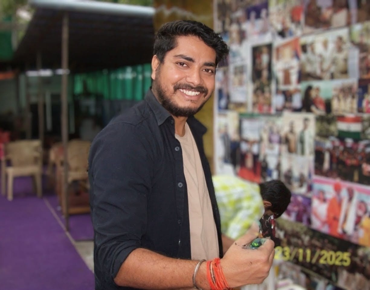 Ayush Raj - Volunteer